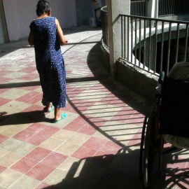 Ancianas en un centro de dependencia .EFE.