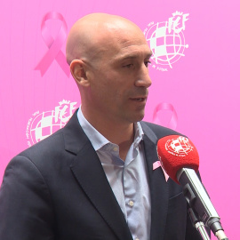 Luis Rubiales y el Clásico del 26-O: "Debe decidir un órgano del fútbol"