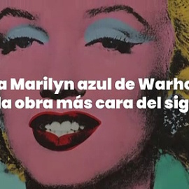 La Marilyn azul de Warhol será la obra más cara del siglo XX