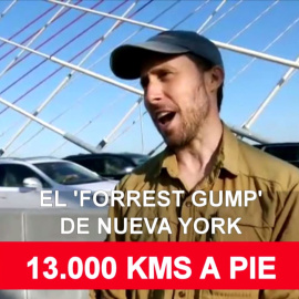 La hazaña del 'Forrest Gump' de Nueva York