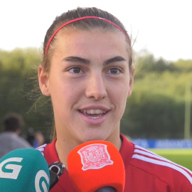 Selección española femenina afronta "con ganas" el partido contra Azerbaiyán 