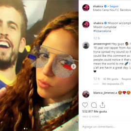 Shakira, el mayor apoyo de Piqué ante los rumores de crisis