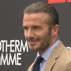 Los Beckham, atrapados en Indonesia por el seísmo