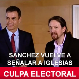 Pedro Sánchez señala al 'culpable'