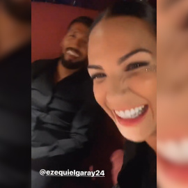 Tamara Gorro improvisa su propia pista de baile en una noche especial