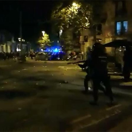 Otro disparo de la Policía