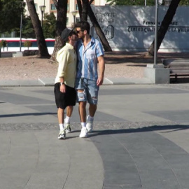 Pelayo y Andy presumen de su amor por Madrid