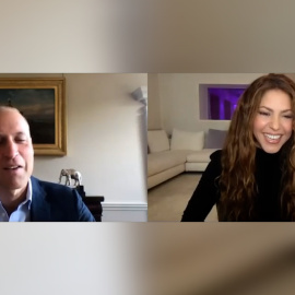 Shakira y el Príncipe Guillermo, unidos contra el cambio climático