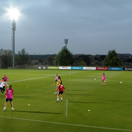 Entrenamiento de la Selección española de fútbol femenino 