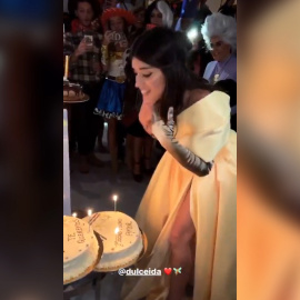 Fiesta de disfraces Disney por el cumpleaños de Dulceida