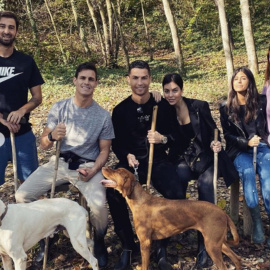 El fin de semana rural de Georgina y Cristiano Ronaldo