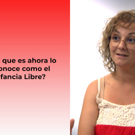 María Sevilla: "Voy a seguir haciendo lo que hacía antes, se llame infancia  libre o no se llame de ninguna de las maneras"