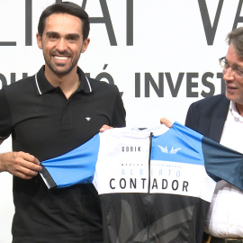 Presentación de la Marcha Cicloturista Alberto Contador