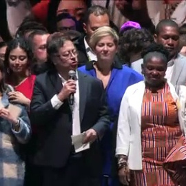 Vídeo|| Gustavo Petro: "A partir de hoy Colombia cambia, Colombia es otra"