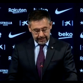 Así ha sido la dimisión de Bartomeu y su Junta Directiva