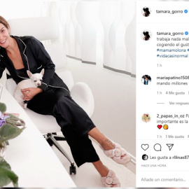 Tamara Gorro se reincorpora a su vida laboral tras haberla intervenido de urgencia