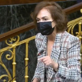 Carmen Calvo responde a las acusaciones de censura