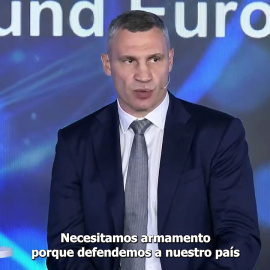 Vitaly Klitschko, alcalde de Kiev: "Necesitamos armamento defensivo"