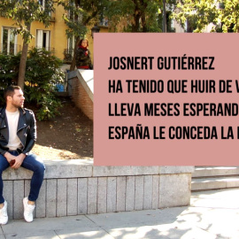 ¿Cómo vive una persona a la espera de asilo? Esta es la historia de Josnert Gutiérrez