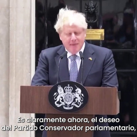 Boris Johnson confirma su dimisión: "Dejo el mejor trabajo del mundo"