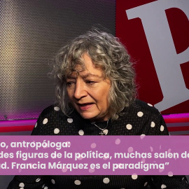 Rita Segato, antropóloga: "Las grandes figuras de la política, muchas de ellas salen de la comunidad. Francia Marquez es el paradigma, pero hay muchísimas"