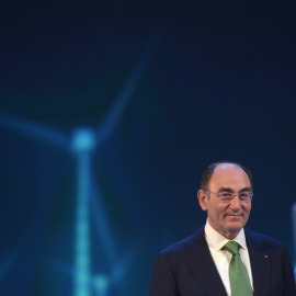 El presidente de Iberdrola, Ignacio Sanchez Galan, al inicio de la junta de accionistas de la eléctrica en Bilbao. REUTERS/Vincent West