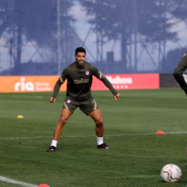 El Atlético se entrena pensado en el Villareal