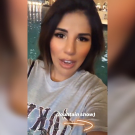 Chabelita disfruta en Dubái con Asraf y Albertito