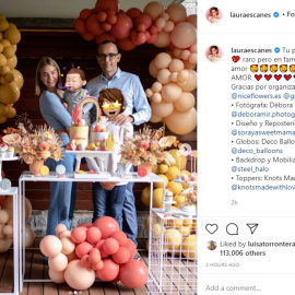 Así han celebrado Laura Escanes y Risto el cumpleaños de su hija Roma