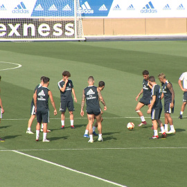 Entrenamiento del Real Madrid