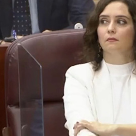 Podemos y Vox coinciden en sus reproches a Ayuso