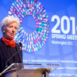 La directora general del Fondo Monetario Internacional (FMI), Christine Lagarde. / EFE