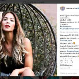 Tamara Gorro comienza septiembre con un cambio de look