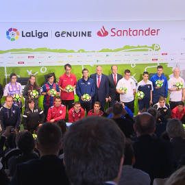 Presentación de La Liga Genuine Santander