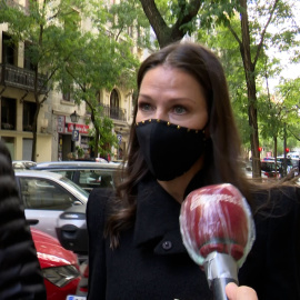 Esther Doña explica su ausencia en el último adiós al Marqués de Cubas