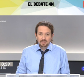 El 'minuto de oro' de Pablo Iglesias, en el #Debatómetro