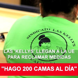 Las 'kellys' viajan a Bruselas