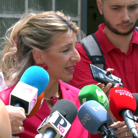 Yolanda Díaz, sobre los audios entre Ferreras y Villarejo: "Me parece de una gravedad extrema. No solo deteriora a una organización política, deteriora a la democracia."