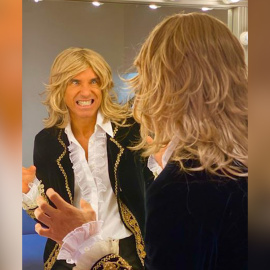 Jesús Vázquez se disfraza y rememora años pasados por Halloween