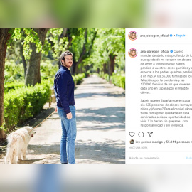 Ana Obregón, sumida en la tristeza el día de Todos los Santos, recuerda a su hijo Aless