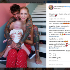Chiara Ferragni, ya en Italia para el 'sí, quiero'