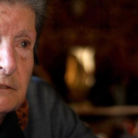 Paquita Gorroño, conocida como la 'Pasionaria de Rabat'.