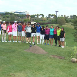 Homenaje a Villacieros y Barquín en el Santander Golf Tour