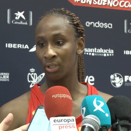 Jugadora de Baloncesto Femenino "con ganas e ilusión" de cara al Mundial