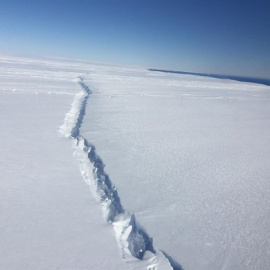 El mayor dique glaciar antártico se agrieta y se teme que colapse