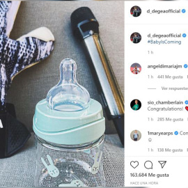 Edurne y David de Gea esperan su primer hijo