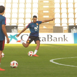 Entrenamiento de la Selección nacional Sub-21