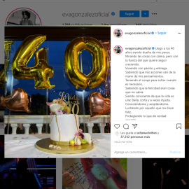 Eva González publica una reflexión en su aniversario con Cayetano