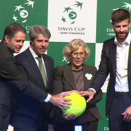 Presentación en Madrid de la nueva Copa Davis