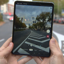 Así es 'Galaxy Fold', el primer smartphone de pantalla plegable